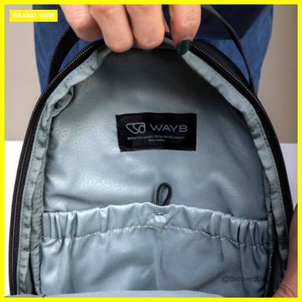 Crossbody Sling Bag 10L Travel Pack with Tablet Pocket & Strap - Picture 4 of 6